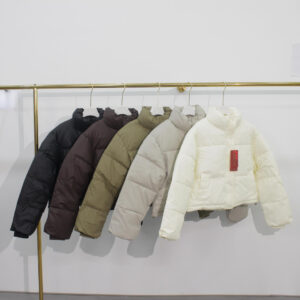 Loose Thick Windproof Stand Collar Coat