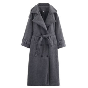 Women's Double-breasted Wool Coat